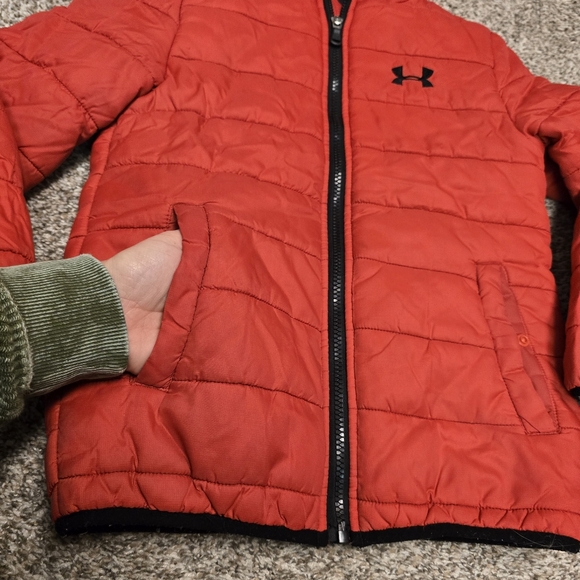 Under Armour Cold Gear Loose Winter Jacket Youth Small - Picture 3 of 10